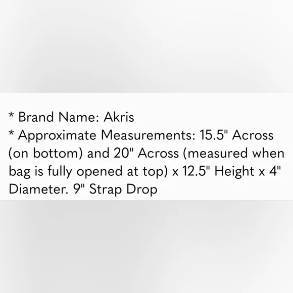 Akris Ai Tote NWT